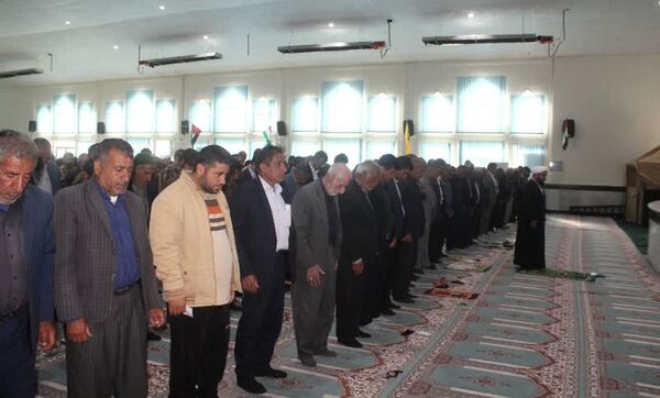 برگزاری نماز عید فطر در مصلی امام رضا (ع) مارگون