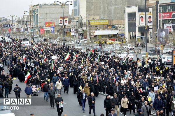 حضور حداکثری مردم و فرهنگیان اسلامشهر در راهپیمایی روز جهانی قدس 