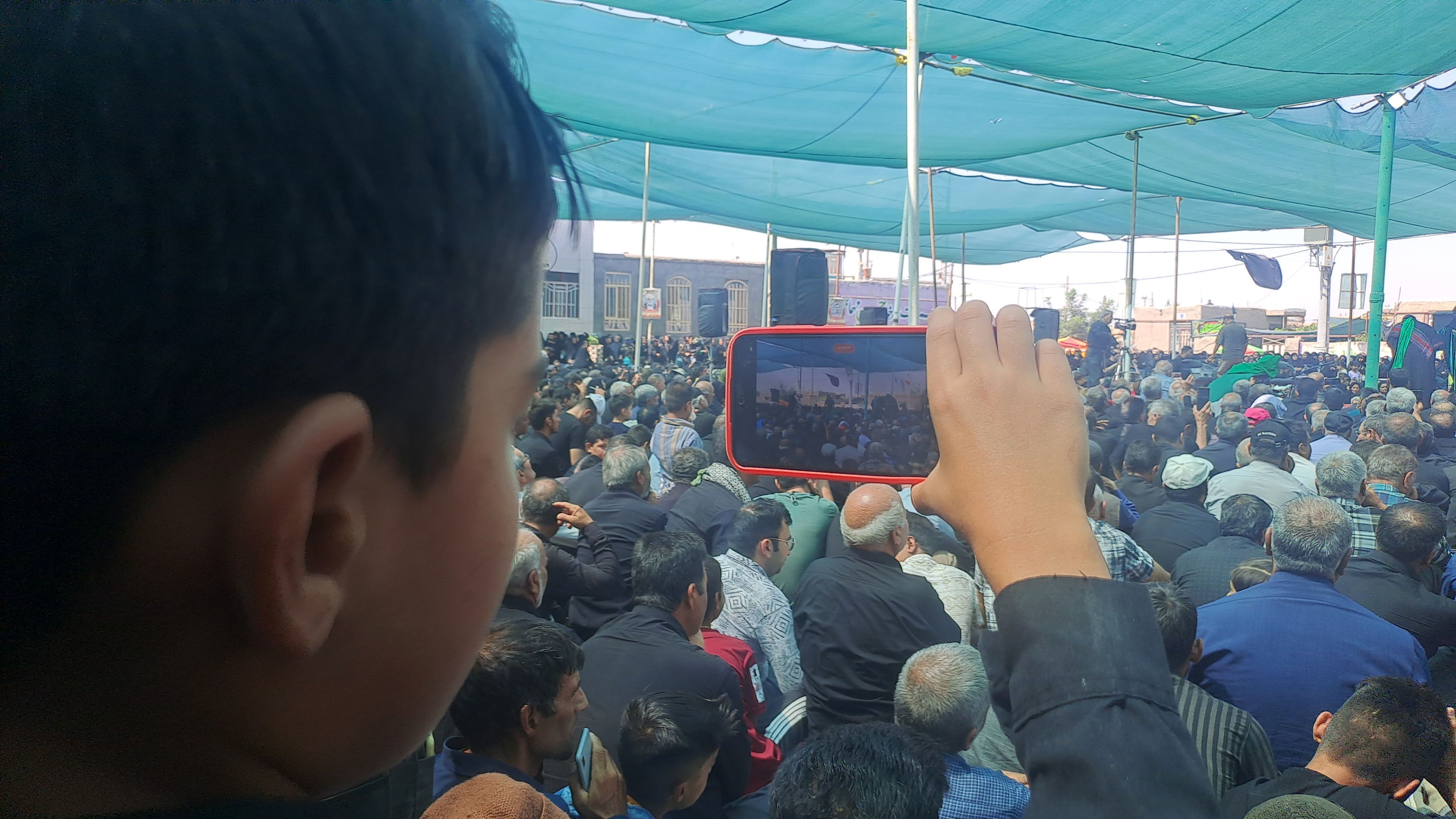 بزرگترین اجتماع حسنیون کشور همراه با تعزیه خوانی در روستای کفکی خراسان رضوی