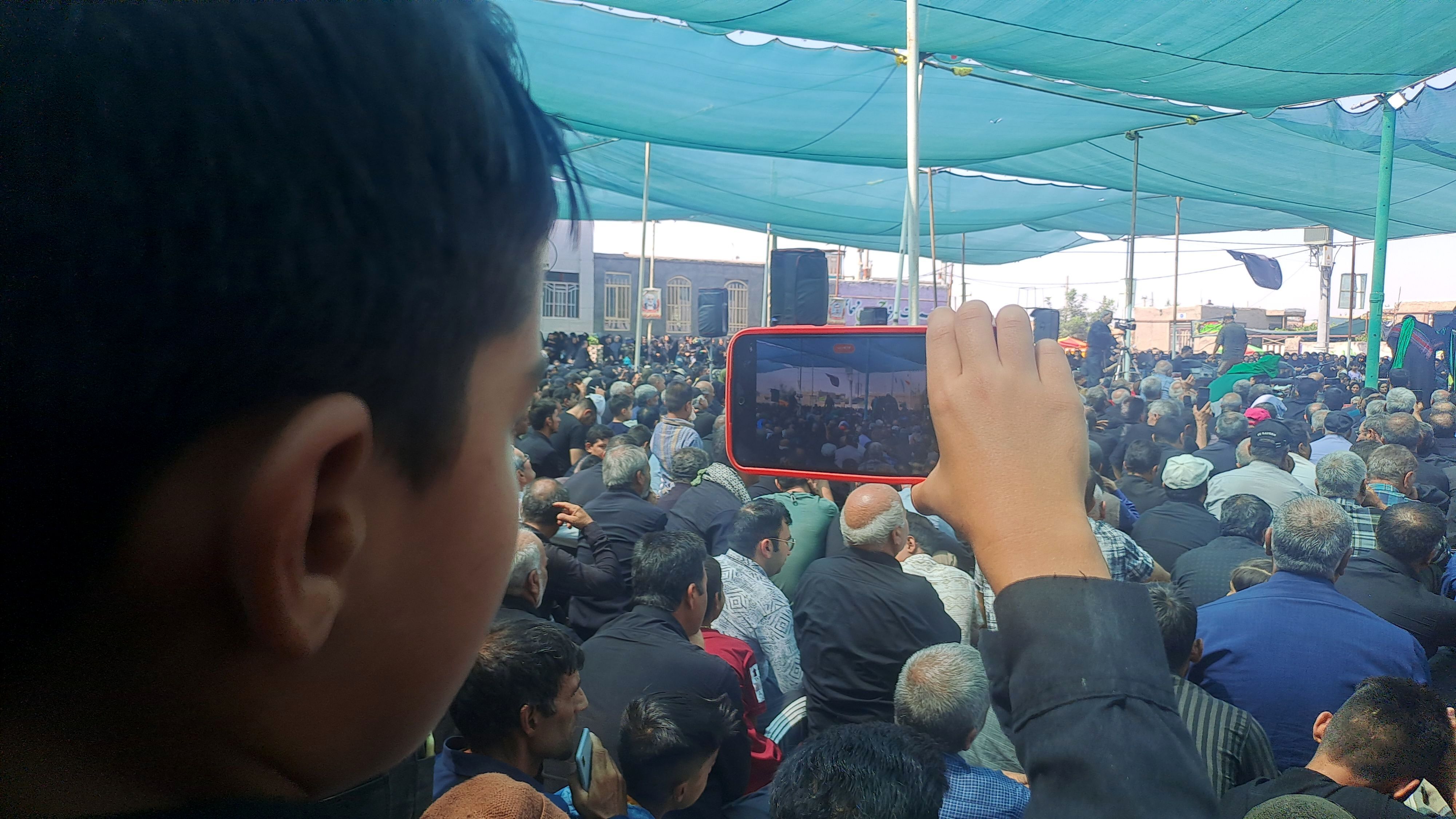 بزرگترین اجتماع حسنیون کشور همراه با تعزیه خوانی در روستای کفکی خراسان رضوی