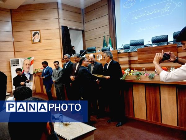 آیین تکریم فرماندار جدید شهرستان کاشمر 