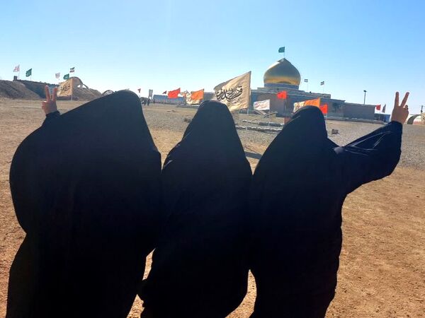 سفر دانش‌آموزان دختر ناحیه۶ مشهد به راهیان نور