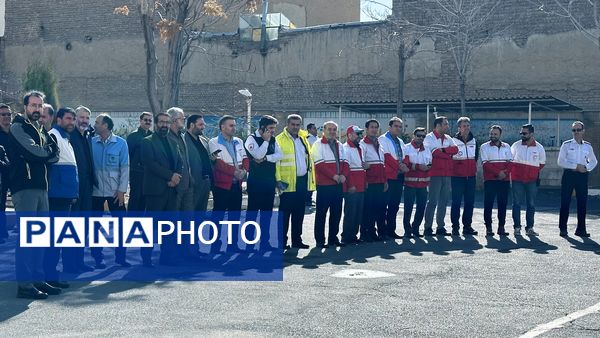 بیست و ششمین مانور سراسری زلزله و ایمنی در شهر اراک