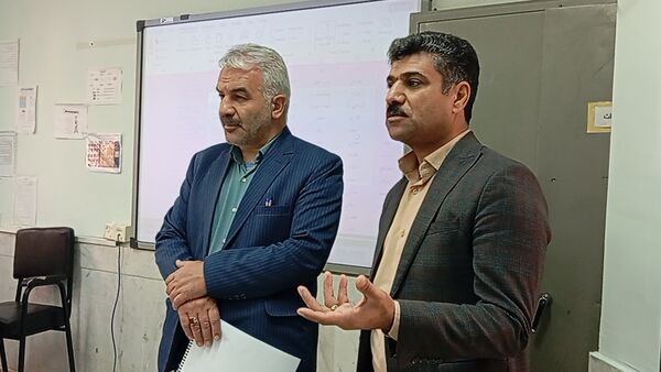 پایش میدانی رئیس اداره فنی و حرفه‌ای استان از هنرستان حضرت زهرا (س) بن