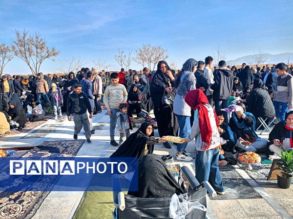 آیین سنتی چراغ برات در روستای قوژد