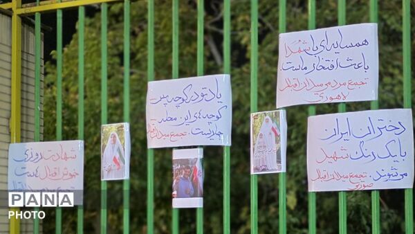 وداع مشهدی‌ ها با لاله‌های خونین خیابان اقبال لاهوری در بلوار وکیل‌ آباد از قاب پانا