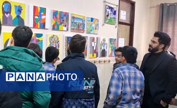 افتتاحیه نمایشگاه فرهنگی هنری هفته ماها