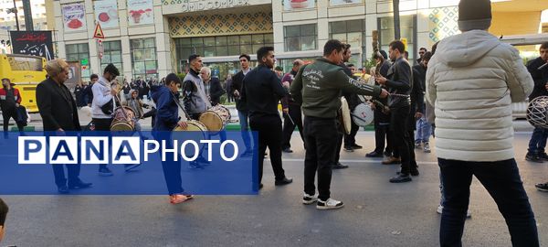 مراسم عزاداری حضرت فاطمه زهرا (س)  در حرم مطهر امام رضا (ع)  در مشهد مقدس