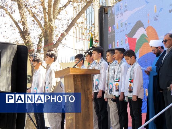 برگزاری راهپیمایی روز قدس در بجنورد 