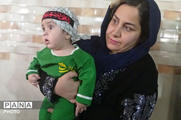 همایش شیرخوارگان حسینی در حسینیه النبی(ص) یاسوج