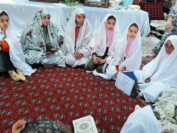 دومین روز از اعتکاف دانش‌آموزی در مسجد امام حسن شهرستان گالیکش