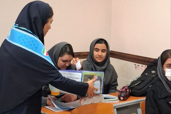 شور انتخاباتی دانش آموزان چهاردانگه