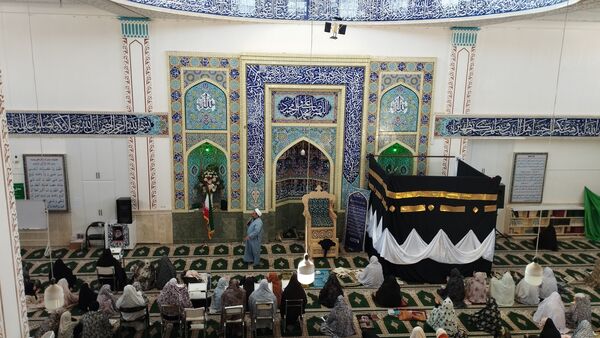 در هیاهوی شهر نوجوانان خوافی در آرامش اعتکاف 