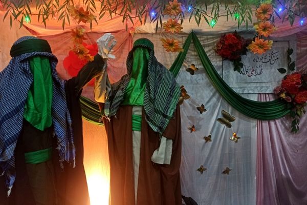 میزبانی شهرک ۲۳ از فرمانده لشکر در جشنِ ولایت؛ عید غدیر با طعم همدلی