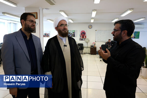 بازدید حجت‌الاسلام حاج علی‌اکبری رئیس شورای سیاستگذاری ائمه جمعه از خبرگزاری پانا