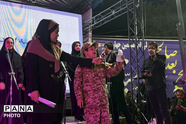  نقش‌آفرینی تربیتی مدارس ورامین در دفاع از جبهه مقاومت