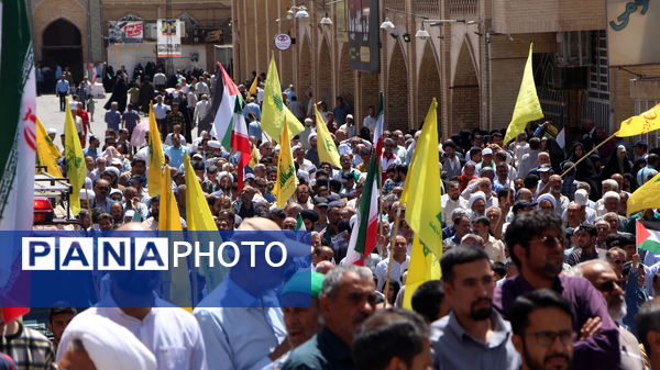 راهپیمایی «جمعه خشم» در شهر یزد