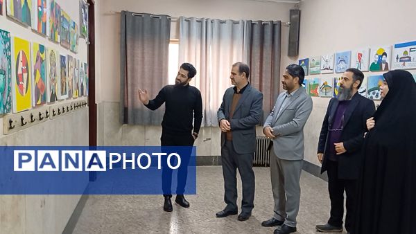 افتتاحیه نمایشگاه فرهنگی هنری هفته ماها