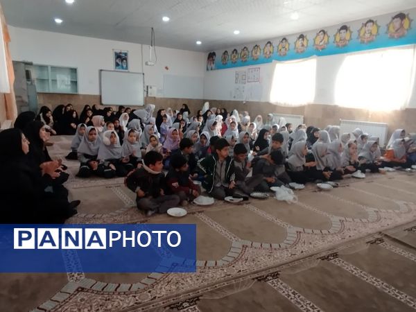 جشن مولودی خوانی ولادت آقا صاحب الزمان‌ عج درمدرسه‌تکتم‌خلیل آباد