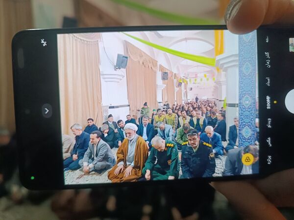 نماز عبادی و سیاسی در شهرستان خلیل آباد