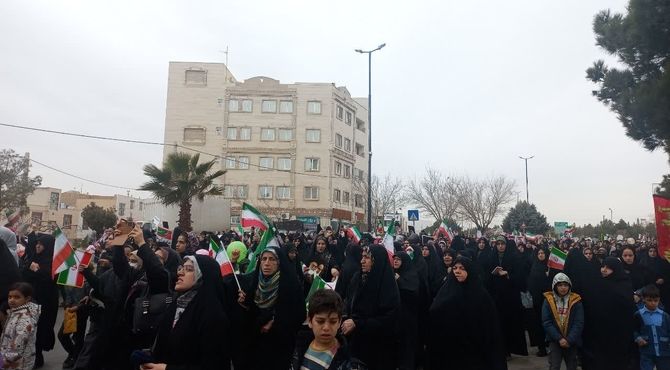حماسه حضور، جشن سالگرد پیروزی انقلاب در دامغان