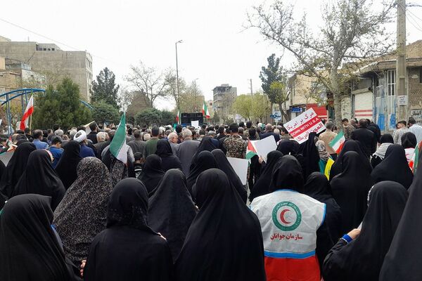 راهپیمایی باشکوه روز قدس توسط اقشار مردم صباشهر شهریار