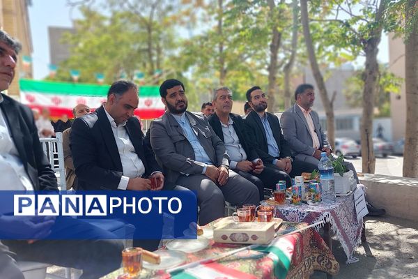 افتتاح زمین چمن مدرسه امام رضا(ع) پردیس