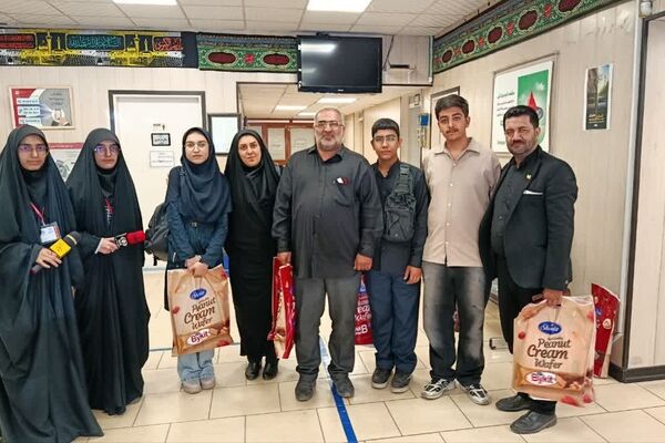 همدلی خبرنگاران قم در سنت اهدای خون