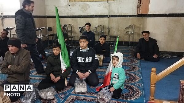 عزاداری مردم نیشابور برای شهادت رهبر عزیز انقلاب اسلامی 