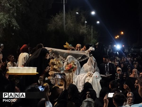 آیین «پیوند فاطمیون» در میدان امام حسین(ع)
