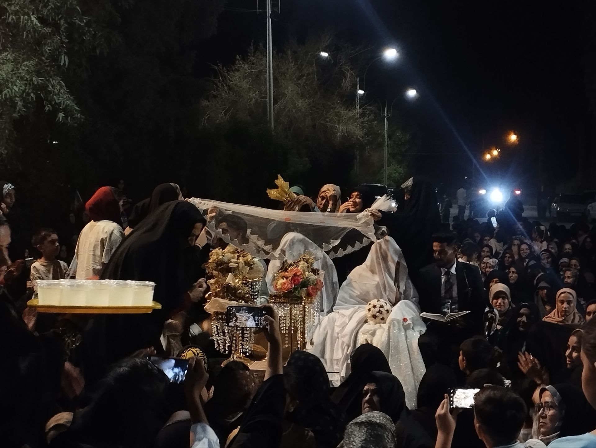 آیین «پیوند فاطمیون» در میدان امام حسین(ع)