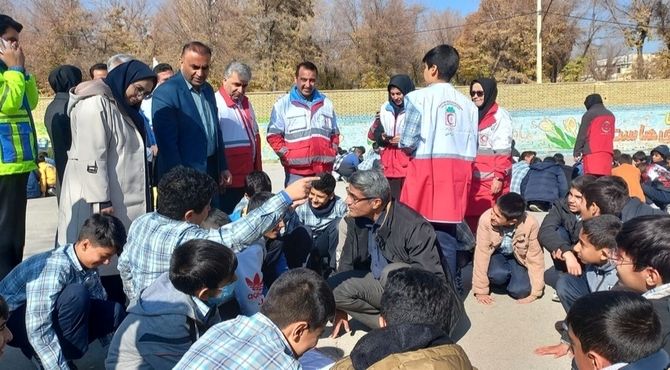 بیست‌وهفتمین مانور سراسری زلزله و ایمنی در شهرکرد