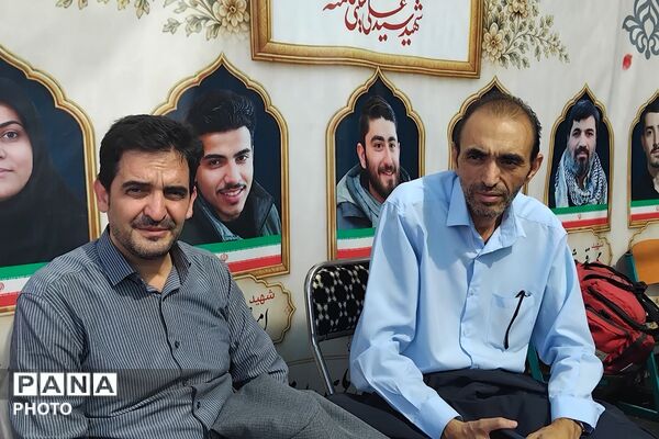 بهارستان دو در مسیر عشق؛ میزبانی فرهنگیان از زائران حسینی در عوارضی پرند