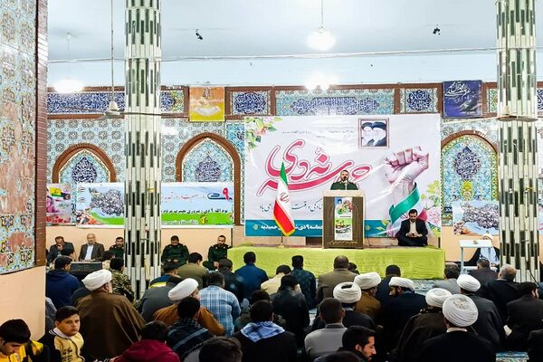 بزرگداشت حماسه ۹ دی در شهرستان حمیدیه