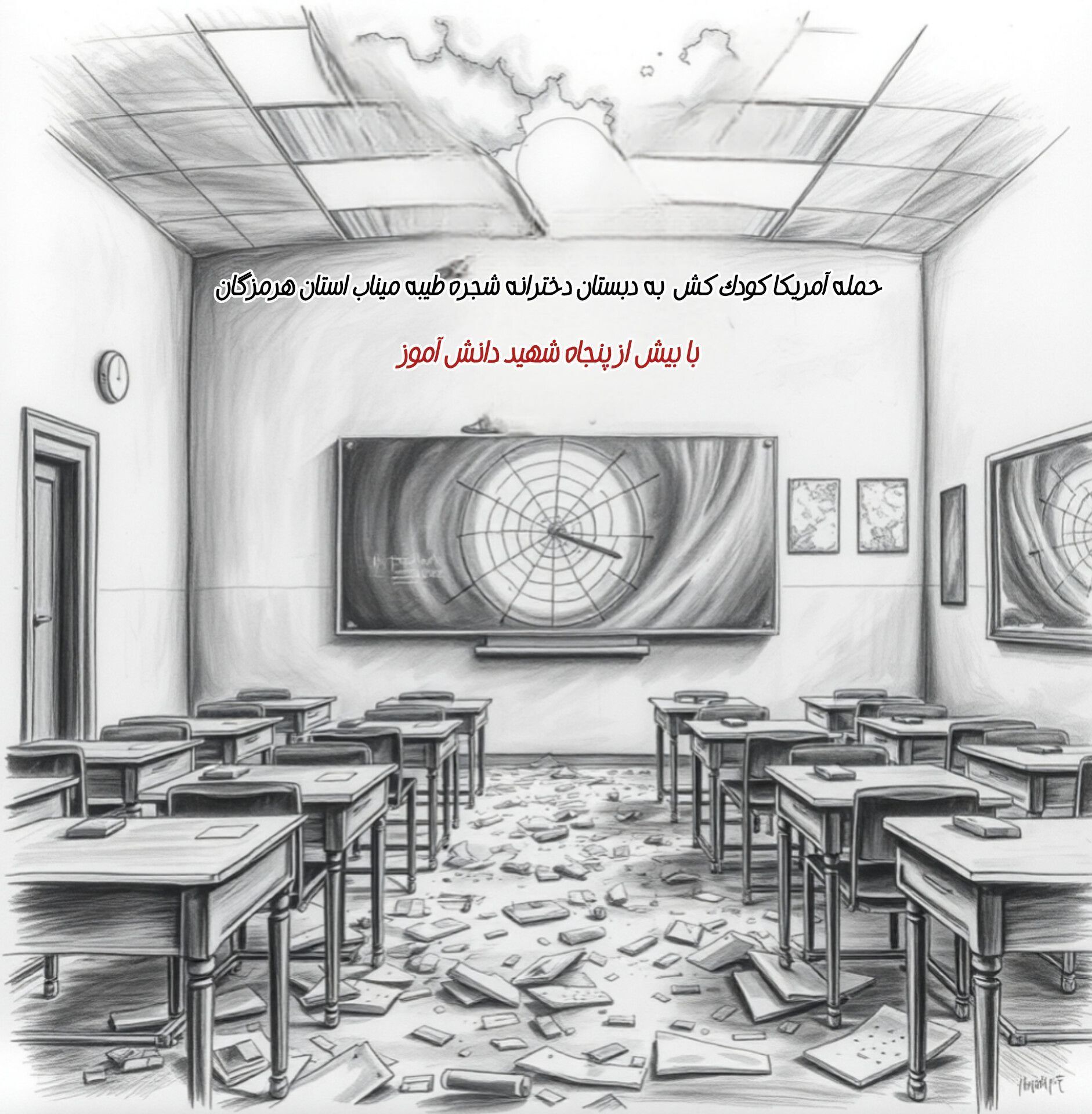 دلنوشته دانش‌آموز لرستانی در وصف دختران شهید میناب