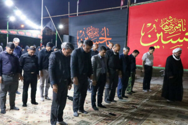 مراسم عزاداری و روضه خوانی سالار شهیدان به میزبانی ناحیه 4 شیراز