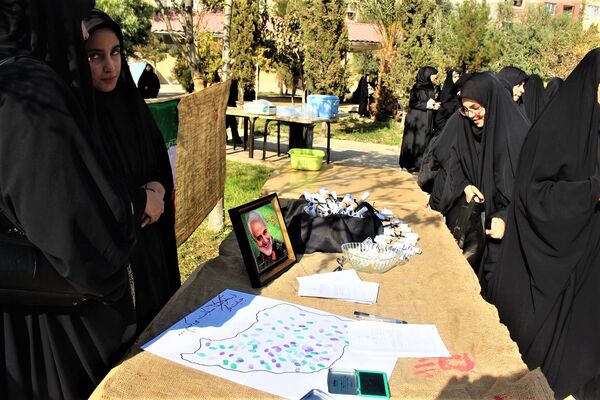 مراسم سالگرد تدفین شهدای گمنام موسسه علمی فرهنگی دارالحدیث قم