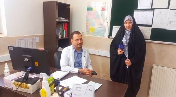گزارش خبرنگار پانا از پانسمان فوری زخم در شرایط بحرانی و جنگ