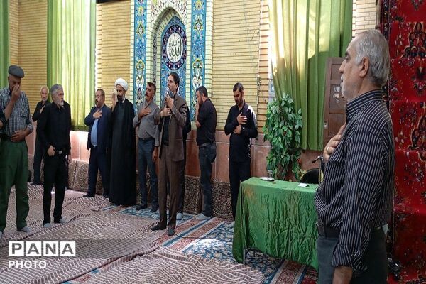 مراسم عزاداری امام رضا علیه السلام در حسینیه شهر بار نیشابور