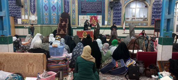 دروازه‌های آسمان بر معتکفین روز اول گشوده شد