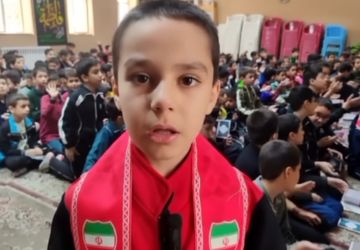 برگزاری مراسم عزاداری شهادت حضرت زهرا (س) در دبستان قرآنی حضرت مهدی (عج)