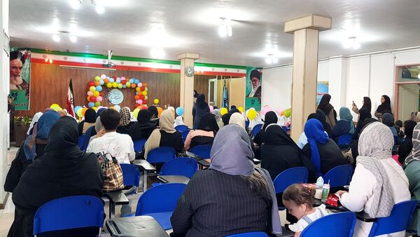 جشن شکوفه‌های دبستان دخترانه سما شیروان 