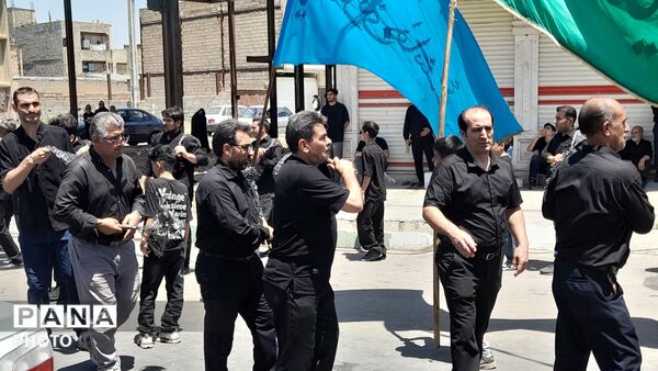 مراسم باشکوه عاشورای حسینی در مسجد امام جعفر صادق(ع)