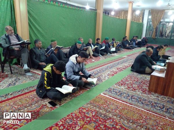  مراسم اولین شب قدر  در مسجد ابوالفضلی نیشابور 