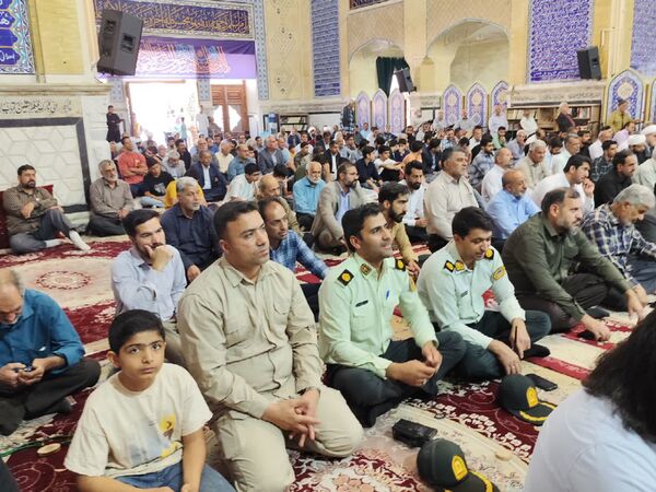 نماز جمعه شهرستان دارالصابرین بم 