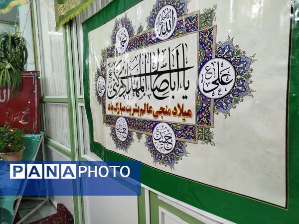 جشن میلاد حضرت مهدی (ع) در مسجد امام سجاد(ع) کاشمر