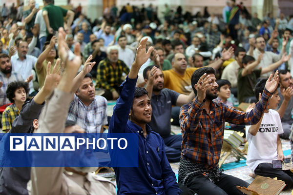 مراسم جشن میلاد پیامبر اکرم(ص) و امام جعفر صادق(ع) در حرم حضرت معصومه(س)