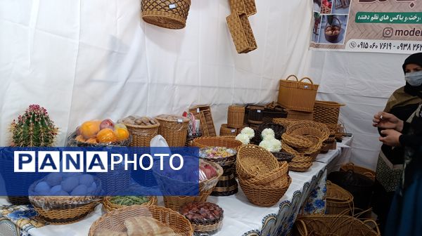 نمایشگاه دستاوردها و توانمندی بانوان روستایی در روستای بشرآباد