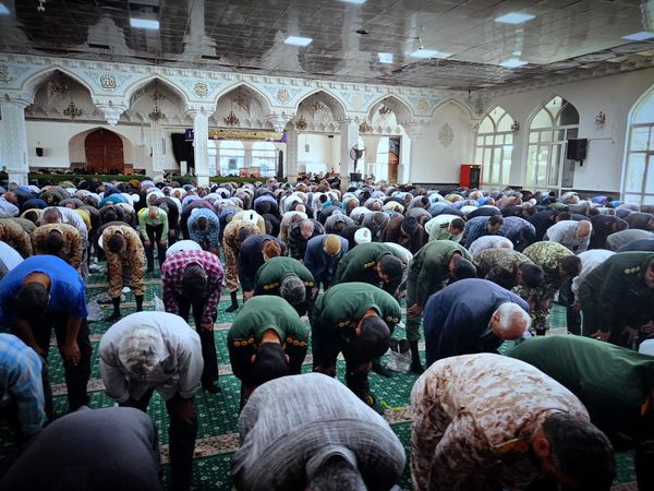 نماز جمعه و تقدیر از سربازان شهرستان کاشمر 