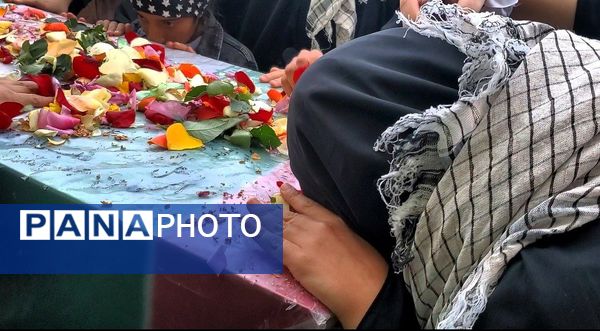 وداع با پیکر شهید گمنام 